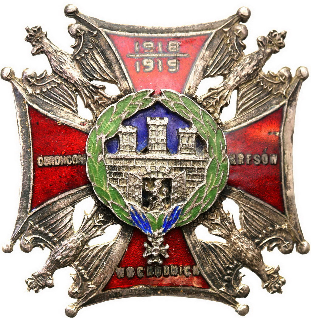 II RP. Odznaka Obrońcom Kresów Wschodnich „Orlęta” 1918- 1919
